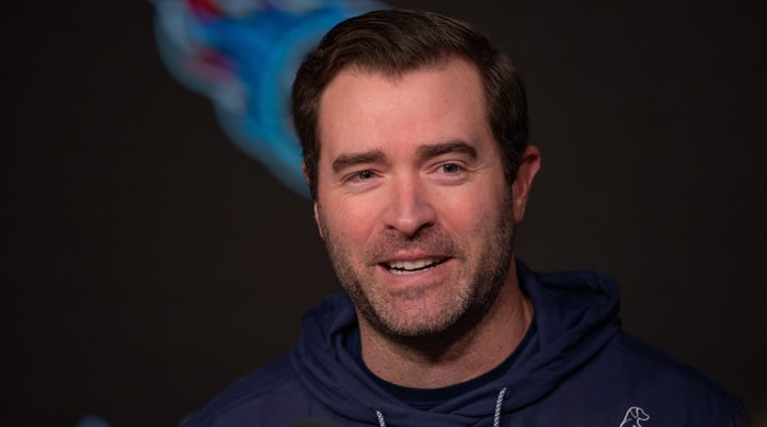 Tennessee Titans head coach Brian Callahan